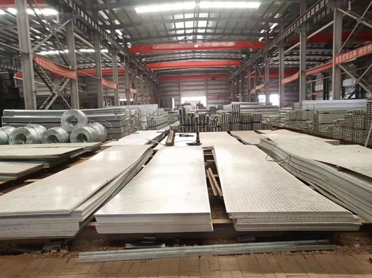 Hot-Rolled High Zinc Layer Pattern Plate 5.5mm-5.75mm Tolerance Customizable Processing