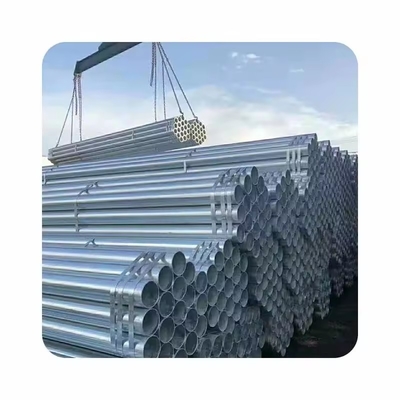 Non-oiled Large Diameter Hot Dipped Galvanized Steel Round Pipe 1-12m Length at Prices