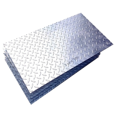 1250mm Width Hot-Rolled Galvanized Pattern Plate Customizable for Container and Ship