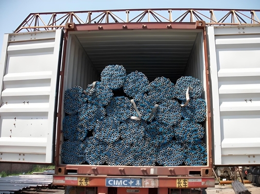 Punching Processing Service Galvanized Seamless Steel Pipe for Gas Transportation