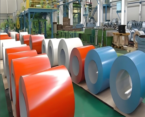 Customized Requirpment Z150 Z100 Z80 Coating PPGI Steel Coils for Inventory Handling
