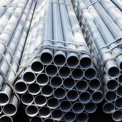DN15mm-DN250mm Round Section Shape Anti-corrosion Galvanized Pipe for Steel Structure