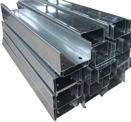 ±1% Tolerance Non-Alloy Hot-Dip Galvanized C-Shaped Steel for Building Materials