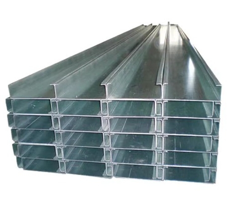 ±1% Tolerance Non-Alloy Hot-Dip Galvanized C-Shaped Steel for Building Materials