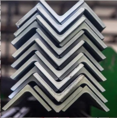 Unequal Angle Steel Q235 Galvanized Hot Rolled Metals Alloys for Engineering Structure