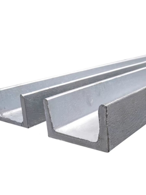 Punching Standard Sizes UPN 100 Steel U Channel Bar for Building Structure