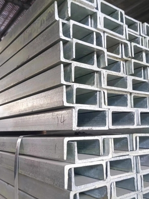 Not Perforated C8 C10 C12 C16 Hot Rolled Steel U Channel for Structural Support