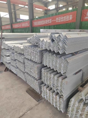Hot Rolled Metals Alloys Carbon Steel Q235 Galvanized Angle for Engineering Structure