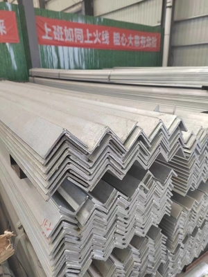 Hot Rolled Metals Alloys Carbon Steel Q235 Galvanized Angle for Engineering Structure