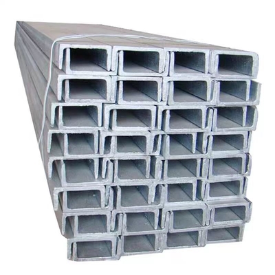 U Beam UPN Not Perforated Bending Processing Service for U Channel Steel Bar