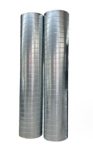 Galvanized Spiral Air Duct for Industrial Design Style Bedroom Air Conditioning Needs