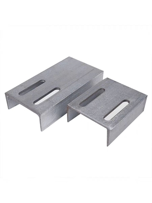 Aluminum Alloy Channel Steel Curtain Wall Hanger for Office Building Facade Construction