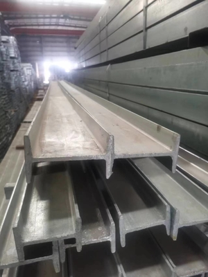 Non-Alloy Hot-dip Galvanized I-beam Steel for Invoicing by Actual Weight