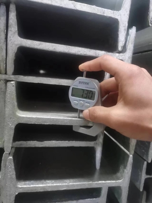Non-Alloy Hot-dip Galvanized I-beam Steel for Invoicing by Actual Weight