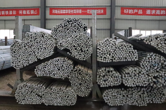 GB Standard Hot Dip Galvanized Round Steel for Welding Applications