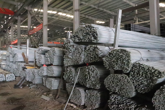 GB Standard Hot Dip Galvanized Round Steel for Welding Applications