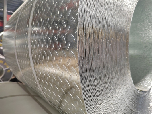 Direct 1.5*1250mm Galvanized Hot Rolled Pattern Steel Coil/Sheet for Floor Grade SGH340