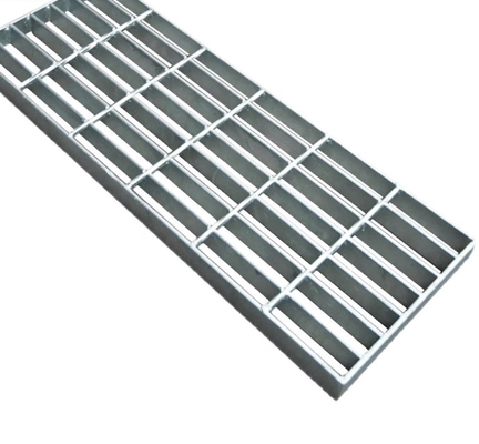 Offshore Platform Floor Galvanized Steel Grating Cover with 50mm Cross Bar Pitch
