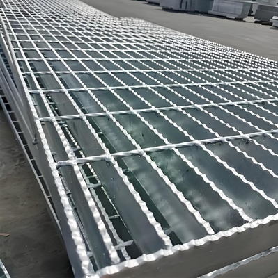 Steel Grating for Walkway Platform and Road Drainage Cover in Industrial Design Style