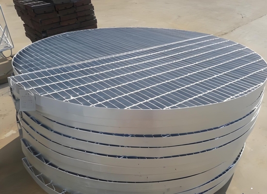 Aluminium Grating for Mine Field Walkway Platform ISO9001 Certified Galvanized Steel