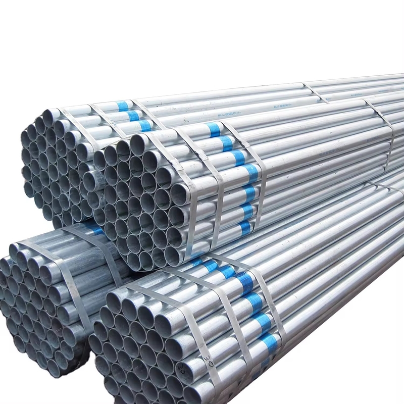 ISO9001 Certified 42*1.5mm Hot Dipped Galvanized Round Steel Pipe for Scaffolding